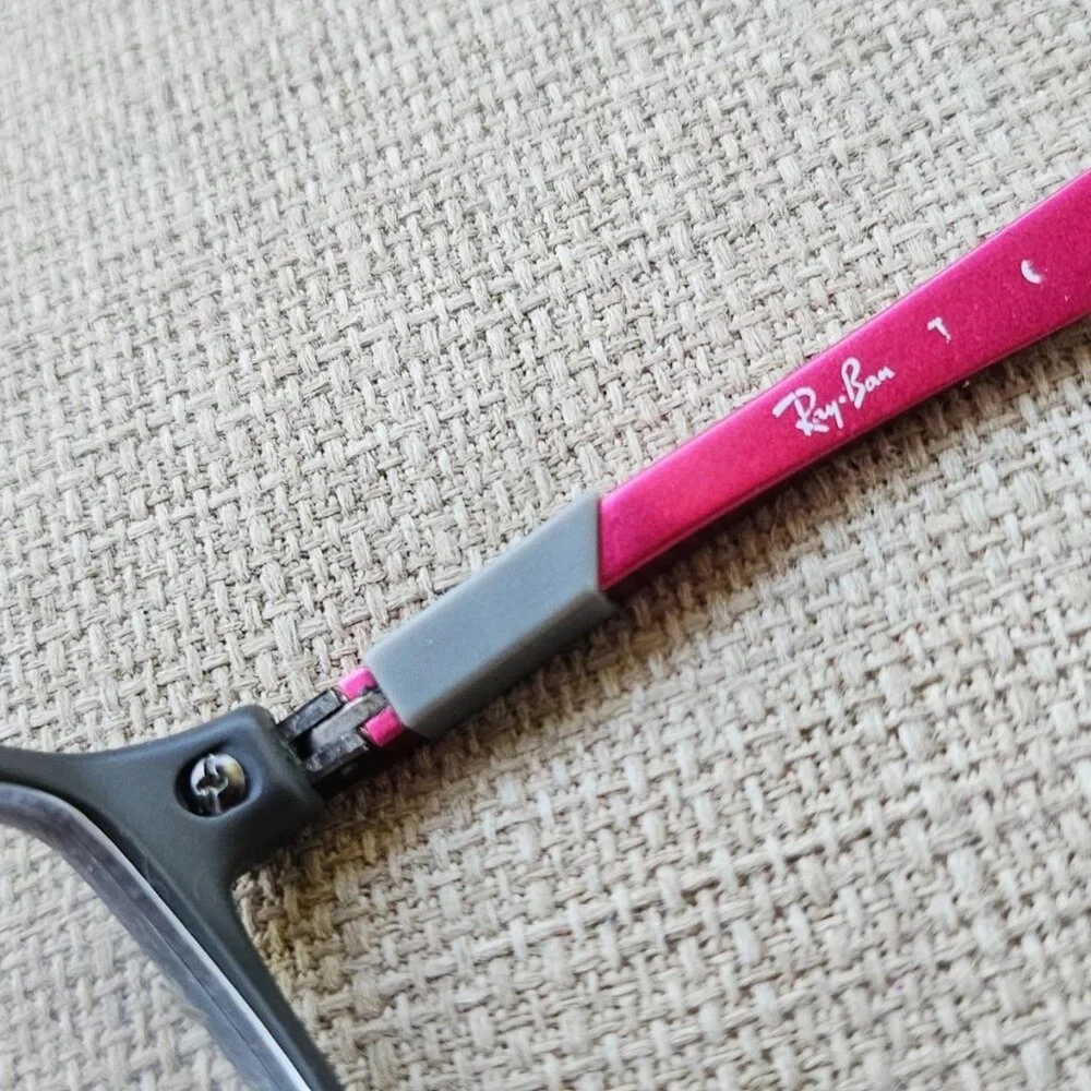 Ray-Ban Youth kids Eyeglasses Frame Gray/Pink Tone RB1546 46[]16 125 Glasses